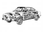 Skoda 110 R 1970 года